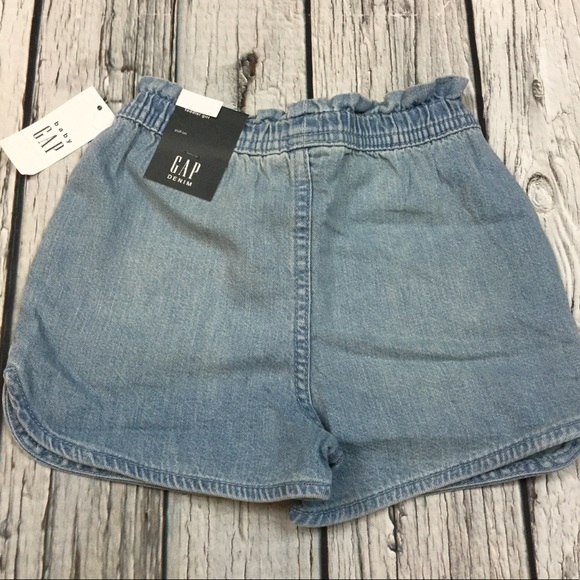 Gap Girls 18-24 2T 4T 5T Unicorn Shirt & Denim Shorts Outfit. NWT - Picture 4 of 6